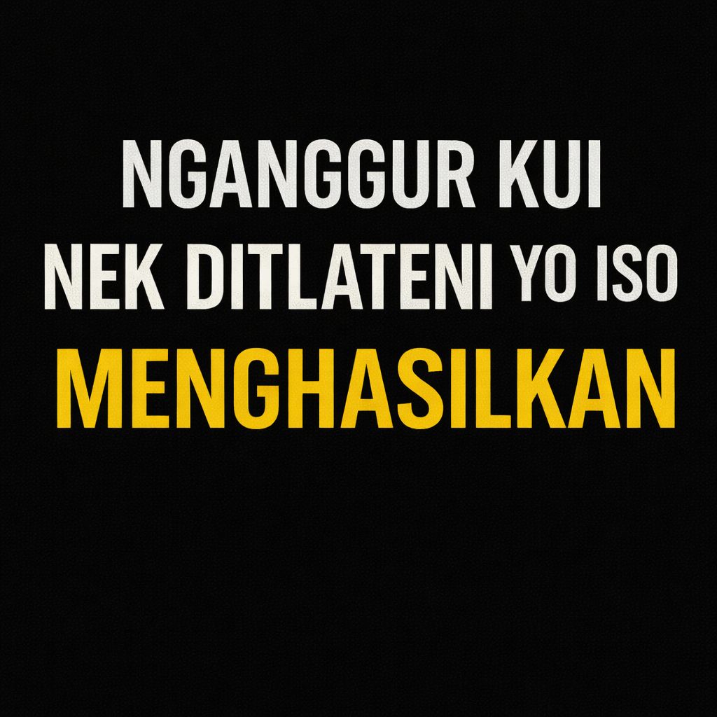 Sibuk Itu Anugerah, Bukan Beban